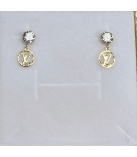 ORECCHINO EnricoOro X25.0325 VL  PUNTO LUCE GIALLO DONNA
