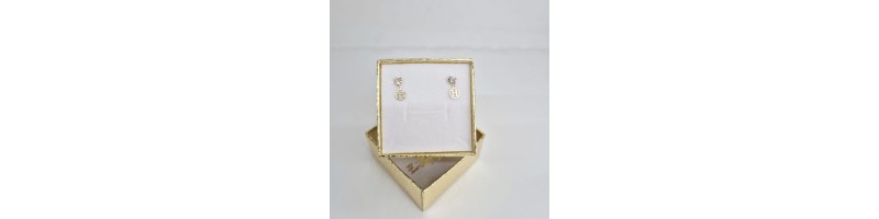 ORECCHINO EnricoOro X24.1933  CON H   PUNTO LUCE GIALLO DONNA