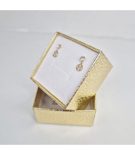 ORECCHINO EnricoOro X24.1933  CON H   PUNTO LUCE GIALLO DONNA