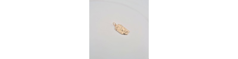 PENDENTE ONAIS F26.1910PA  VOLTO DI GESU'  ARGENTO GIALLO 925