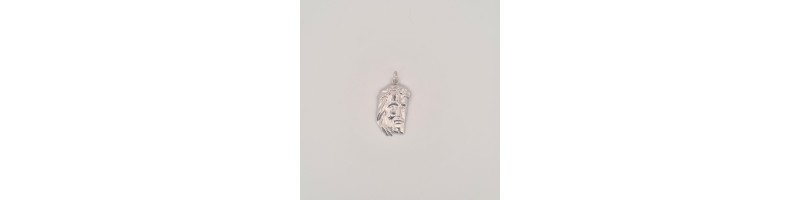 PENDENTE ONAIS F25.5390PA   VOLTO DI GESU'  ARGENTO BIANCO 925