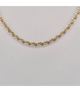CATENA ONAIS F26.4451CA OCCHIO DI TIGRE ARGENTO 925 GIALLO