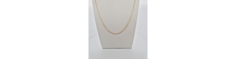 Catena Onais F26.4702 modello corda 50 cm argento 925 giallo