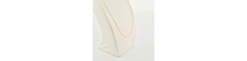 Catena Onais F26.4702 modello corda 50 cm argento 925 giallo