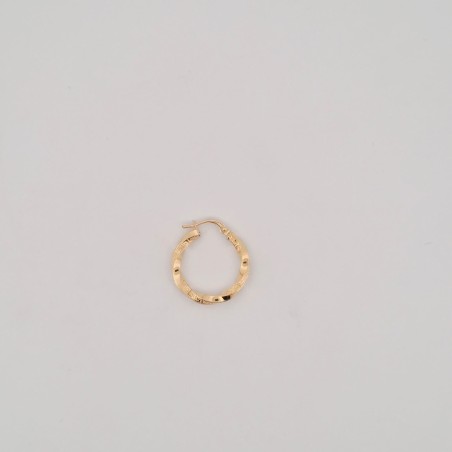 Orecchini Enricooro X26.0135 mod. torchon greche giallo 18kt