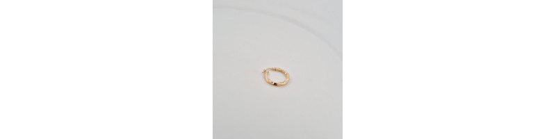 Orecchini Enricooro X26.0135 mod. torchon greche giallo 18kt