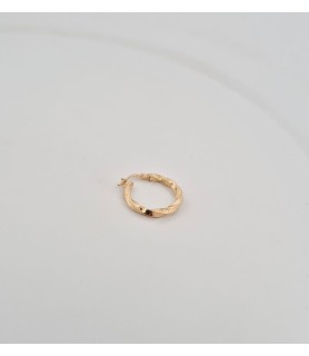 Orecchini Enricooro X26.0135 mod. torchon greche giallo 18kt