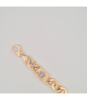 Bracciale Enricooro X25.0974 meduse giallo 18kt
