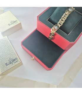 Bracciale Enricooro X25.0974 meduse giallo 18kt