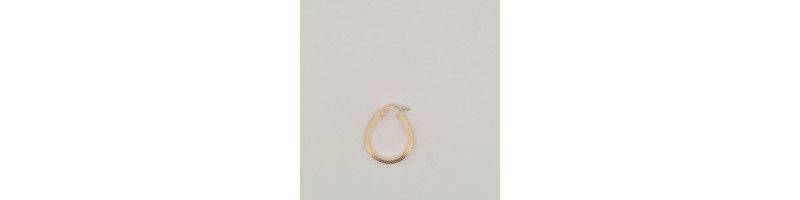 Orecchini Enricooro X26.0114 goccia greche giallo 18kt