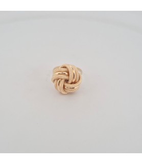 Anello Enricooro X26.1089 nodo algerino grande  giallo