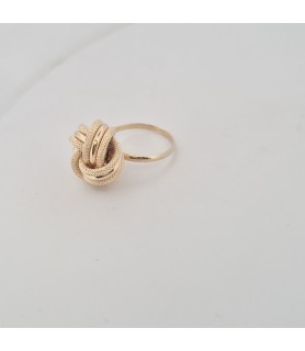Anello Enricooro X26.1089 nodo algerino grande  giallo