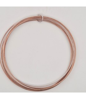 Bracciale Onais F20.01276 filo rigido argento bianco e rosè donna