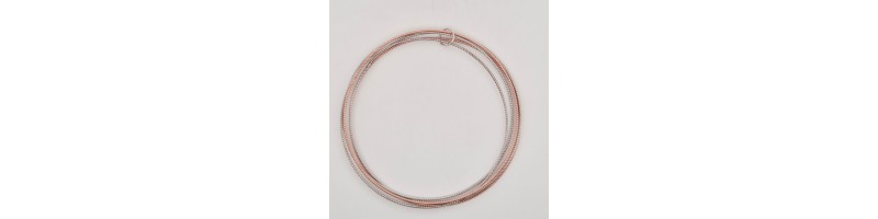 Bracciale Onais F20.01279 filo rigido argento bianco e rosè donna