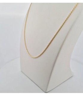 Catena Onais F26.0258 corda argento giallo