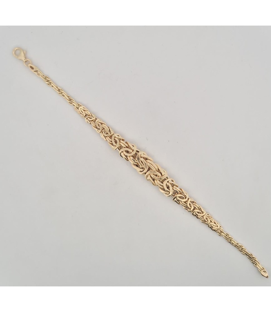Bracciale Enricooro X26.1265 stile radco oro giallo